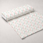 Pastel Pine Wonderland Pattern 25 Minky Fabric — plush minky unrolled bolt preview (mv-minky-v1:bolt)