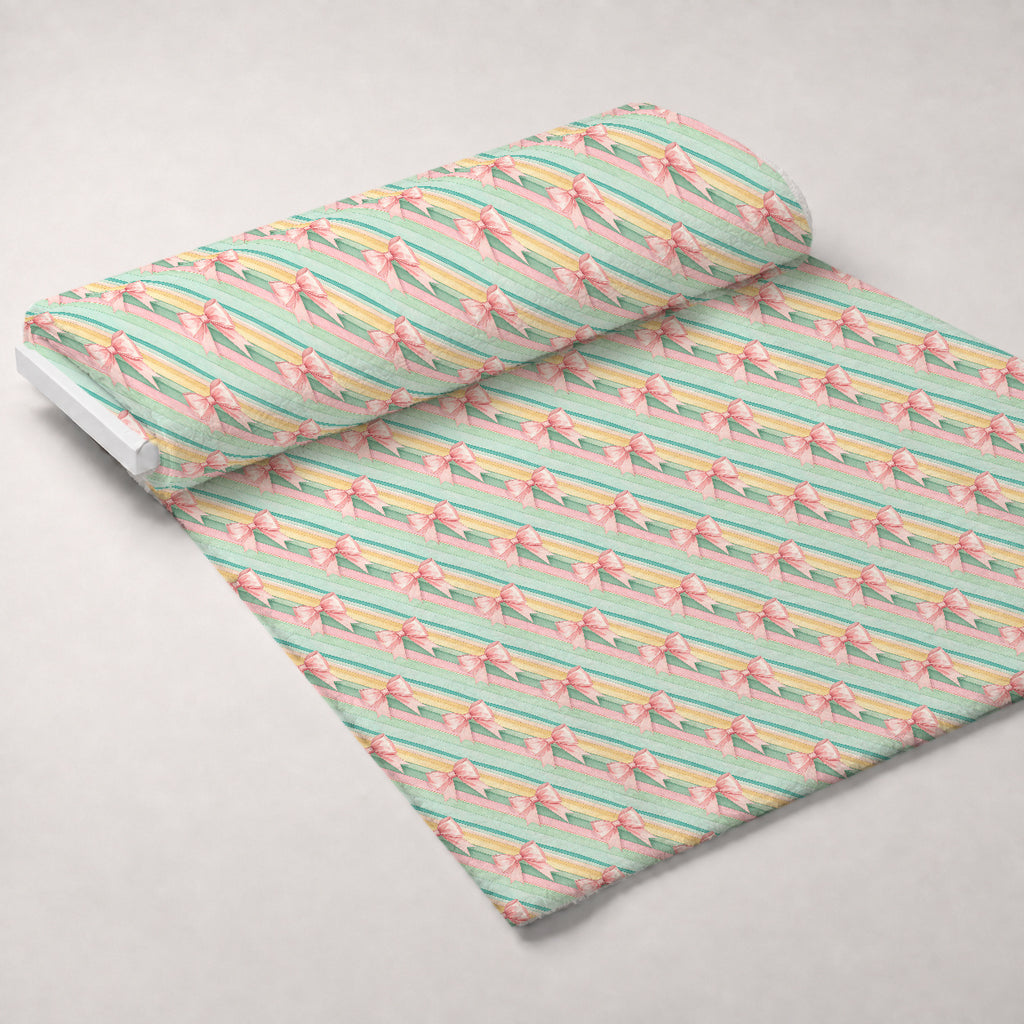 Pastel Pine Wonderland Pattern 27 Minky Fabric — plush minky unrolled bolt preview (mv-minky-v1:bolt)