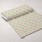 Pastel Pine Wonderland Pattern 27 Minky Fabric — plush minky unrolled bolt preview (mv-minky-v1:bolt)