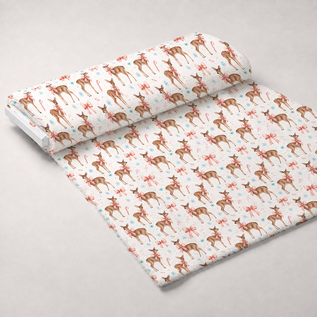 Pastel Pine Wonderland Pattern 29 Minky Fabric — plush minky unrolled bolt preview (mv-minky-v1:bolt)