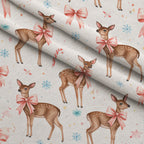 Pastel Pine Wonderland Pattern 29 Minky Fabric — plush minky folded close-up preview (mv-minky-v1:lying)