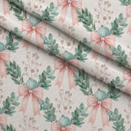 Pastel Pine Wonderland Pattern 3 Minky Fabric — plush minky folded close-up preview (mv-minky-v1:lying)