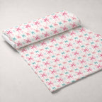 Pastel Pine Wonderland Pattern 8 Minky Fabric — plush minky unrolled bolt preview (mv-minky-v1:bolt)
