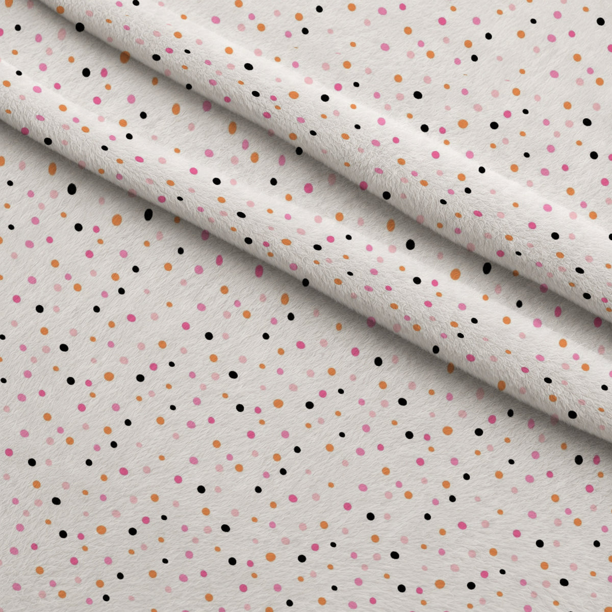 Pastel Spooks Pattern 1 Minky Fabric — plush minky folded close-up preview (mv-minky-v1:lying)