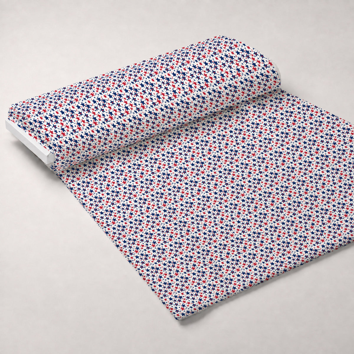 Patriotic Pattern 19 Minky Fabric — plush minky unrolled bolt preview (mv-minky-v1:bolt)