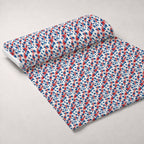 Patriotic Pattern 23 Minky Fabric — plush minky unrolled bolt preview (mv-minky-v1:bolt)