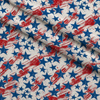 Patriotic Pattern 23 Minky Fabric — plush minky folded close-up preview (mv-minky-v1:lying)