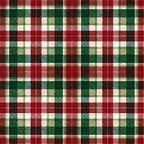 red plaid, forest green, cream white, dark brown, burgundy, plaid pattern, gingham, traditional plaid, rustic style, farmhouse, holiday, christmas, winter, classic plaid, checked pattern, red and green, tartan, country style, vintage plaid, festive, home decor, cozy, warm tones, masculine style, lodge style, cabin style, flannel inspired