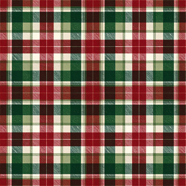 red plaid, forest green, cream white, dark brown, burgundy, plaid pattern, gingham, traditional plaid, rustic style, farmhouse, holiday, christmas, winter, classic plaid, checked pattern, red and green, tartan, country style, vintage plaid, festive, home decor, cozy, warm tones, masculine style, lodge style, cabin style, flannel inspired