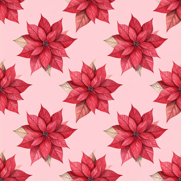 poinsettia, red flowers, crimson red, rose red, coral pink, pale pink, festive floral, holiday flowers, christmas poinsettia, winter botanical, seasonal florals, elegant floral, traditional holiday, nature-inspired, botanical print, flower motifs, red and pink, soft florals, romantic florals, timeless design, classic holiday, festive season, christmas decor, winter theme, holiday gift, elegant style, traditional pattern, garden flowers, vibrant florals