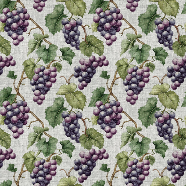 purple grapes, deep purple, sage green, forest green, cream, beige, grape vine, botanical, nature, vineyard, wine theme, fruit, harvest, rustic, traditional, elegant, vintage, farmhouse, leaves, grapevines, autumn, fall, summer, wine country, tuscan style, organic, natural, garden, orchard