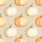 cream pumpkin, white pumpkin, orange pumpkin, pale yellow, beige, neutral, autumn, fall, harvest, thanksgiving, pumpkin patch, seasonal, nature, botanical, farmhouse, rustic, cottage core, traditional, whimsical, pumpkins, gourds, vegetables, harvest theme, autumn leaves, fall decor, cozy, warm tones, earth tones, kids room, nursery