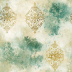 sage green, cream, ivory, gold, ornamental, damask, vintage, distressed, grunge texture, baroque, medallion, elegant, romantic, shabby chic, timeless, classic, ornate, weathered, antique, botanical, decorative, sophisticated, traditional, muted tones, aged, heritage, luxury, upscale, formal