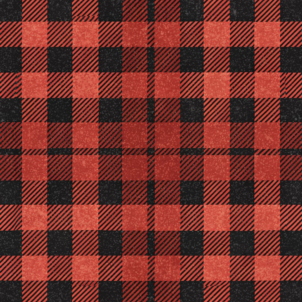 red, black, buffalo plaid, checkered pattern, gingham, plaid design,, fabric panel, alternating squares, diagonal stripes, rustic pattern, country style, geometric design, two-tone checkerboard, lumberjack plaid, woven texture, crafting fabric, patchwork material, flannel-style print