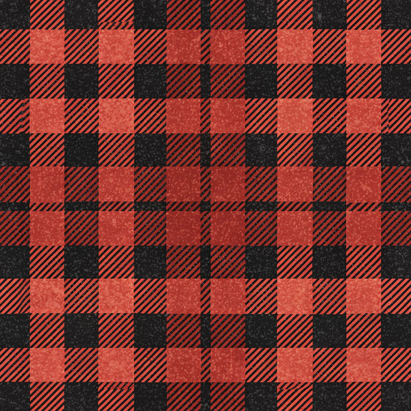 red, black, buffalo plaid, checkered pattern, gingham, plaid design,, fabric panel, alternating squares, diagonal stripes, rustic pattern, country style, geometric design, two-tone checkerboard, lumberjack plaid, woven texture, crafting fabric, patchwork material, flannel-style print