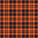 orange, navy blue, gingham, plaid, checkered pattern, diagonal stripes, halloween colors, autumn fabric,, fabric panel, seasonal pattern, geometric design, repeating motif, craft fabric, orange and blue, crosshatch pattern, halloween theme, fall colors, cotton fabric, quilting material