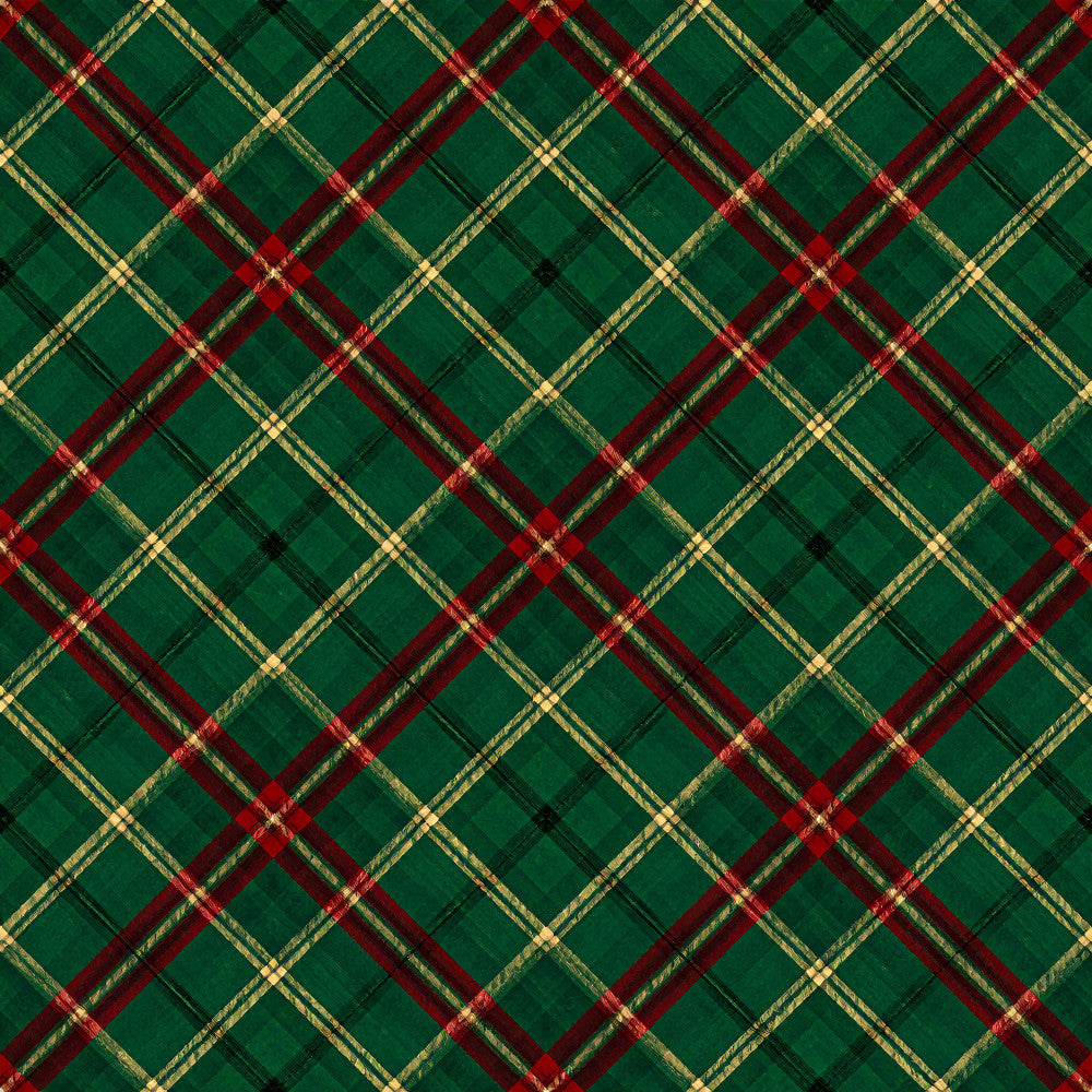 forest green, deep red, burgundy, gold, cream, plaid, tartan, traditional, classic, holiday, christmas, festive, winter, elegant, scottish, geometric, woven texture, formal, vintage, timeless, houndstooth, check pattern, neutral accents, sophisticated, seasonal, celebration, dressy, refined