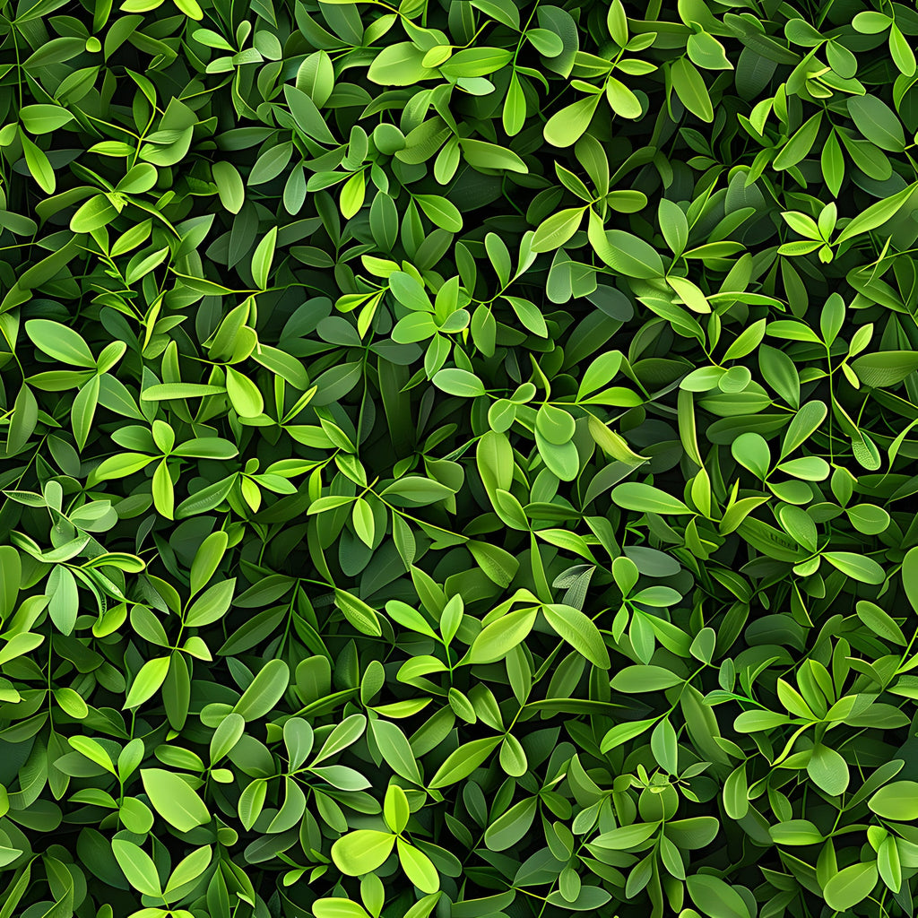forest green, lime green, bright green, dark green, tiny leaves, leaf pattern, botanical design, nature motif, foliage, small scale print, dense pattern, organic shapes,, fabric panel, natural elements, garden theme, spring colors, layered leaves, realistic leaves, seamless design