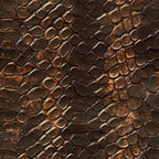 snake skin, reptile scales, brown tones, copper highlights, bronze coloring, earth tones, animal print, textured pattern, natural texture, leather-like appearance, geometric scales,, fabric panel, western theme, rustic pattern, organic shapes, dimensional texture, wilderness motif