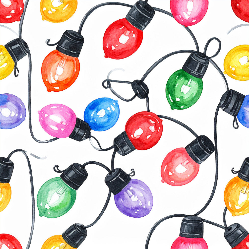 colorful string lights, rainbow bulbs, red, yellow, orange, blue, green, purple, pink, magenta, festive, whimsical, playful, holiday, christmas, vintage, retro, novelty, decorative lights, party theme, kids room, nursery, playroom, children's decor, fun and festive, bright and cheerful, whimsy, vintage holiday, nostalgic