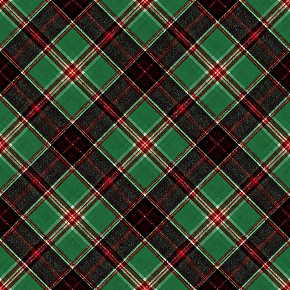forest green, burgundy red, dark red, cream white, plaid pattern, tartan, diagonal plaid, geometric pattern, christmas, holiday, traditional, classic, scottish, celtic, festive, winter, red and green, textured, dimensional, striped accents, neutral tones, warm colors, cool colors, elegant, rustic, seasonal, cozy, formal wear inspired, gender neutral, family gathering