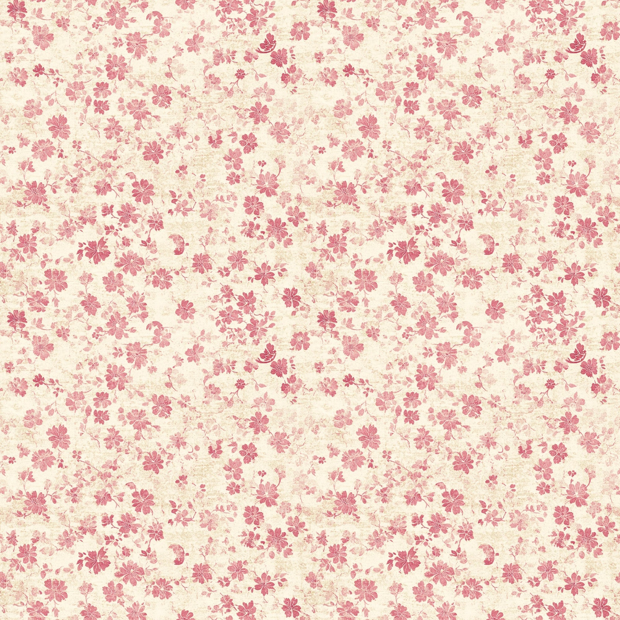 vintage pink, cream background, floral pattern, small flowers, delicate blooms, scattered design, feminine, soft tones,, fabric panel, botanical motifs, romantic style, dusty rose, peachy pink, tiny blossoms, all-over print, cottage style, shabby chic, pastel colors