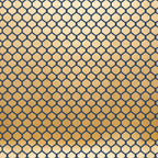navy blue, gold, quatrefoil pattern, geometric design, moroccan motif, repeating pattern, ornate shapes, interlocking design, metallic gold, deep blue, arabesque pattern, decorative motif, lattice design, elegant pattern,, fabric panel, celebration theme, luxurious colors, seamless repeat, intricate geometry
