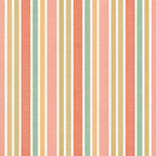 coral pink, dusty rose, sage green, soft peach, tan, cream, white, pastel, vertical stripes, striped pattern, candy stripe, modern, contemporary, spring, baby, nursery, kids room, playroom, gender neutral, soft colors, soothing, calming, sweet, cute, pretty, light and airy