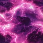 purple, magenta, pink, fuchsia, lightning bolts, thunderstorm, storm clouds, dramatic sky, electric atmosphere,, fabric panel, weather pattern, stormy mood, vibrant colors, lightning strikes, cloud formations, atmospheric design, tempest theme, electric energy, storm scene