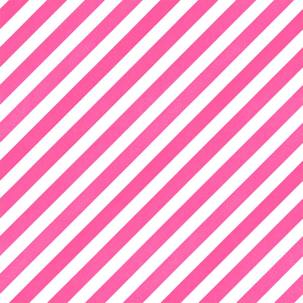 hot pink, white, candy pink, bright pink, diagonal stripes, striped pattern, geometric design, modern style, contemporary, bold stripes, playroom, kids room, nursery, baby room, toddler, children's fabric, fun pattern, vibrant, energetic, cheerful, summer, spring, playful, whimsical, eye-catching, high contrast, graphic stripes, repeating pattern