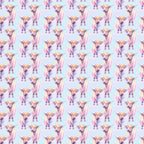 highland cows, pastel colors, pink shades, purple hues, lavender tones, cream colors, light blue background, repeating pattern, farm animals, bovine illustration, watercolor style, whimsical art, cute animals,, fabric panel, scottish cattle, horned cows, artistic rendering, soft pastels, animal motifs