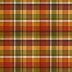 plaid, tartan, autumn colors, fall colors, rust, burnt orange, terracotta, olive green, sage green, tan, cream, warm tones, earth tones, checkered pattern, striped plaid, rustic, vintage, farmhouse, traditional, cozy, warm, comfortable, home decor, upholstery, boys room, mens style, cabin aesthetic, lodge style, country style, classic plaid
