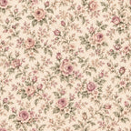 dusty rose, mauve, sage green, cream, vintage pink, floral, roses, botanical, garden, nature, traditional, elegant, romantic, vintage, shabby chic, cottage core, english garden, spring, summer, delicate flowers, buds, leaves, foliage, classic, timeless, feminine, gentle, soft florals