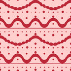 burgundy, crimson red, dusty rose, pink, scalloped edge, wavy stripes, geometric, dots, polka dots, circles, modern, elegant, sophisticated, vintage, decorative, retro, classic, traditional, romantic, whimsical, baby shower, nursery, kid's room, playroom, baby gift, sweetness, delicate, ornamental, trending, chic