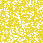 yellow, white, grunge pattern, distressed texture, abstract design, speckled surface, weathered look, vintage style,, fabric panel, crafting material, sewing supplies, textured background, artistic pattern, contemporary design, bright yellow, scattered dots, irregular shapes, modern quilting