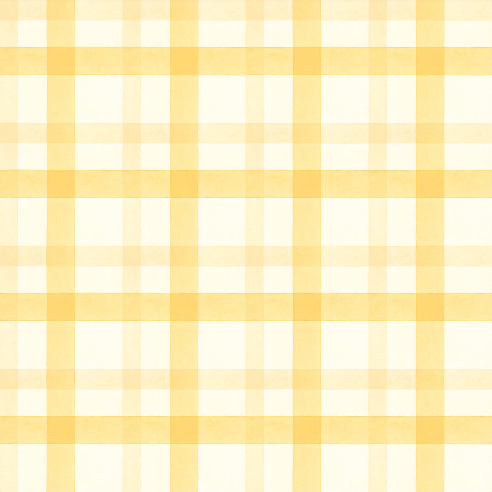 butter yellow, pale yellow, cream, white, gingham, checkered, checked pattern, buffalo check, classic gingham, traditional plaid, farmhouse, country style, rustic, vintage, cottage core, kitchen, picnic, spring, summer, cheerful, bright, light, soft, sweet, cozy, home decor, table setting inspired, folk style, simple pattern, timeless