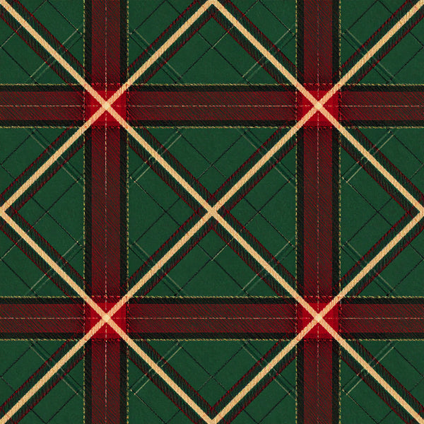 forest green, burgundy red, cream, gold, plaid, tartan, geometric, traditional, elegant, holiday, christmas, scottish, woven texture, intersecting lines, diamond pattern, festive, winter, classic, formal, sophisticated, houndstooth, crosshatch, rich colors, luxury, heritage, timeless, neutral accents, structured pattern