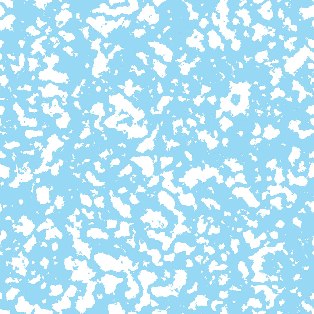 light blue, white, grunge texture, distressed pattern, splatter design, weathered look, vintage style, abstract pattern,, fabric panel, speckled surface, mottled texture, artistic background, crafting material, sewing fabric, cotton blend, modern grunge, textured design