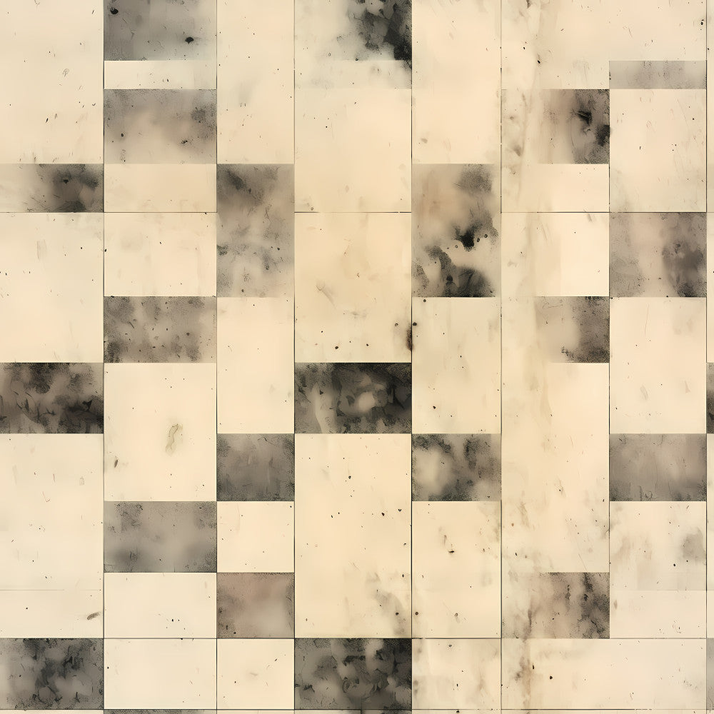 cream, beige, ivory, charcoal gray, dark gray, taupe, abstract, geometric, marble, marbled, modern, contemporary, minimalist, neutral, monochromatic, black and white, speckled, mottled, cloudy, stormy, artistic, sophisticated, elegant, home decor, patchwork, mixed media, textured, organic, contemporary abstract
