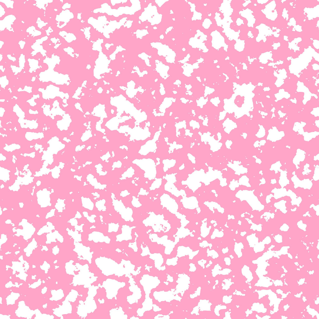 pink, white, grunge pattern, distressed texture, splatter design, abstract pattern,, fabric panel, vintage style, weathered look, textured background, crafting fabric, sewing material, cotton fabric, mottled surface, artistic texture, distressed finish, craft supplies