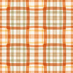 burnt orange, terracotta, sage green, cream, white, peachy orange, tan, beige, plaid, gingham, checkered, geometric, farmhouse, rustic, cottage core, country, traditional, autumn, fall, warm tones, neutral, earth tones, kitchen, home decor, cozy, classic, vintage inspired, woven pattern, multi-colored plaid