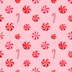 candy pink, red and white, peppermint, swirl pattern, circular pattern, candy cane, lollipop, holiday, christmas, festive, whimsical, playful, sweet treats, kids, children, nursery, playroom, fun, cheerful, bright, vibrant, vintage candy, retro sweets, dessert themed, sugary, winter, seasonal, preppy, pop art