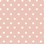 dusty rose, blush pink, mauve, polka dot, dot pattern, geometric, modern, simple, minimalist, contemporary, soft, pastel, neutral, sweet, cute, baby, nursery, playroom, kids room, baby shower, infant, toddler, delicate, gentle, classic, timeless, gender neutral, unisex, white dots, cream dots