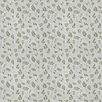 sage green, olive green, cream, beige, leaf pattern, botanical, nature, foliage, leaves, minimalist, modern, natural, organic, spring, garden, nursery, calming, peaceful, subtle, scattered leaves, small scale pattern, gender neutral, eco-friendly aesthetic, botanical print, leafy, delicate, soft pattern