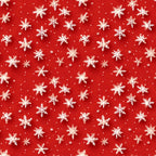 bright red, cream white, ivory, snowflakes, winter, christmas, holiday, festive, snow, cold weather, traditional, classic, seasonal, december, frost, icy, geometric snowflakes, repeating pattern, allover print, winter wonderland, cozy, children's, kids, baby, nursery, playroom, festive decor, holiday themed
