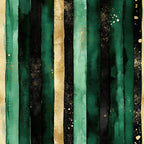 forest green, emerald green, sage green, mint green, gold, black, metallic gold, striped, vertical stripes, watercolor, abstract, modern, elegant, luxurious, glitter effect, sparkle, contemporary, sophisticated, dark green, light green, two-tone, multi-color, geometric, glamorous, upscale, artistic, paint effect, textured look