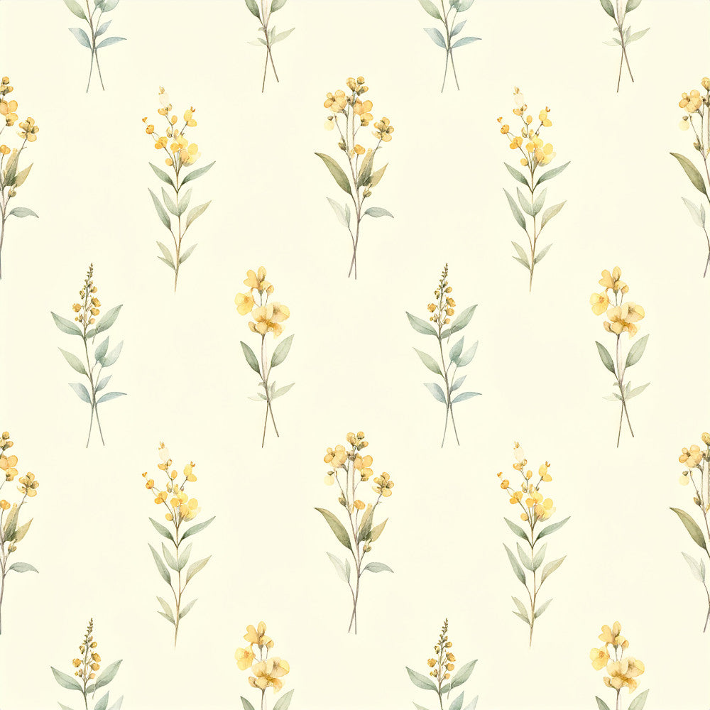 pale yellow, soft green, sage green, cream, botanical, floral, wildflowers, delicate flowers, nature, spring, summer, garden flowers, botanical illustration, watercolor, soft watercolor, cottage core, farmhouse, rustic, vintage, whimsical, romantic, elegant, natural, peaceful, calming, nursery, baby room, kids room, gentle, soft aesthetic