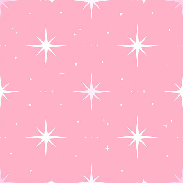 pastel pink, baby pink, light pink, stars, celestial, sparkles, twinkling, night sky, whimsical, dreamy, magical, modern, contemporary, nursery, baby room, kids room, girls room, soft, gentle, sweet, starry night, cosmic, glitter effect, shine, radiant, infant, toddler, newborn, gender neutral