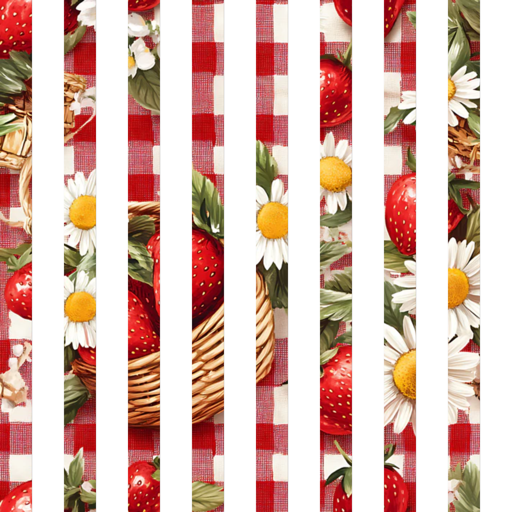 Berry Basket Charm Pattern 23 Minky Fabric
