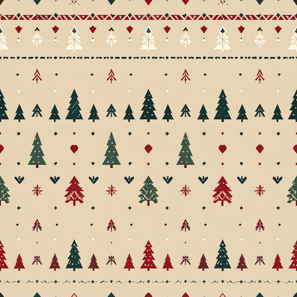 forest green, burgundy red, cream, navy blue, christmas, holiday, winter, trees, pine trees, geometric, traditional, rustic, scandinavian, nordic, festive, snowflakes, stars, hearts, diamonds, nature, seasonal, cozy, woodland, evergreen, retro, vintage, children's, kids room, nursery, decorative patterns